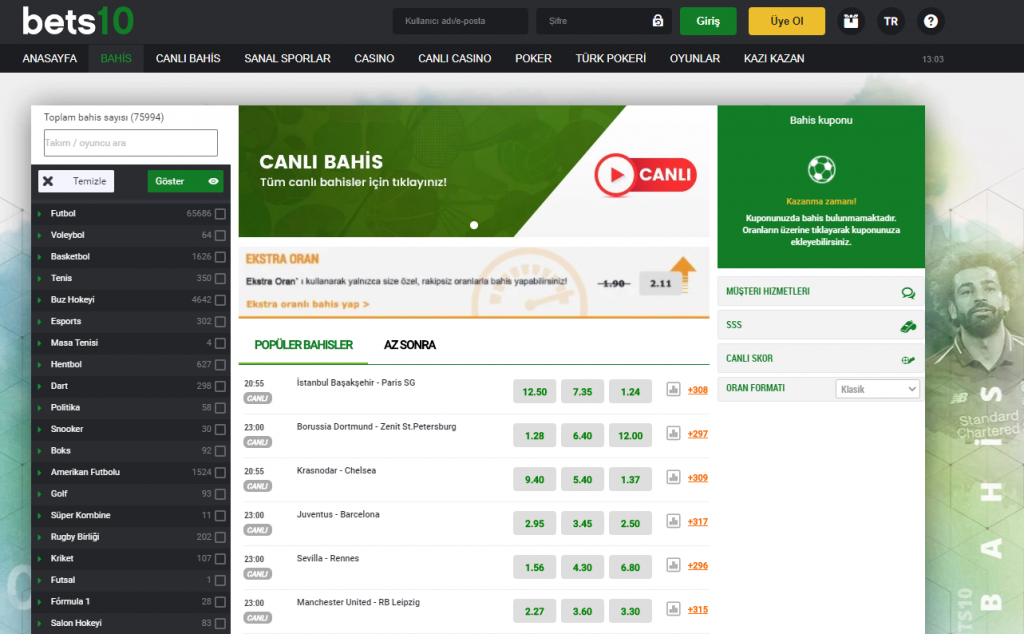 Bets10 | Best10 Giriş 2021